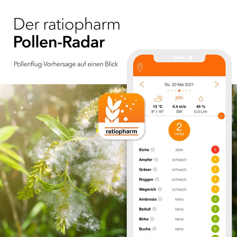 Cetirizin-ratiopharm bei Allergien 100 St Filmtabletten