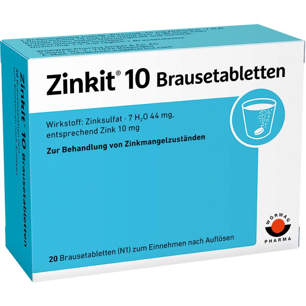 Zinkit 10 20 St Brausetabletten