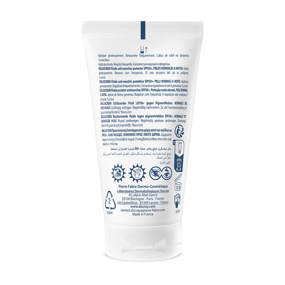 DUCRAY MELASCREEN Schützendes Fluid LSF50+ 50 ml Creme