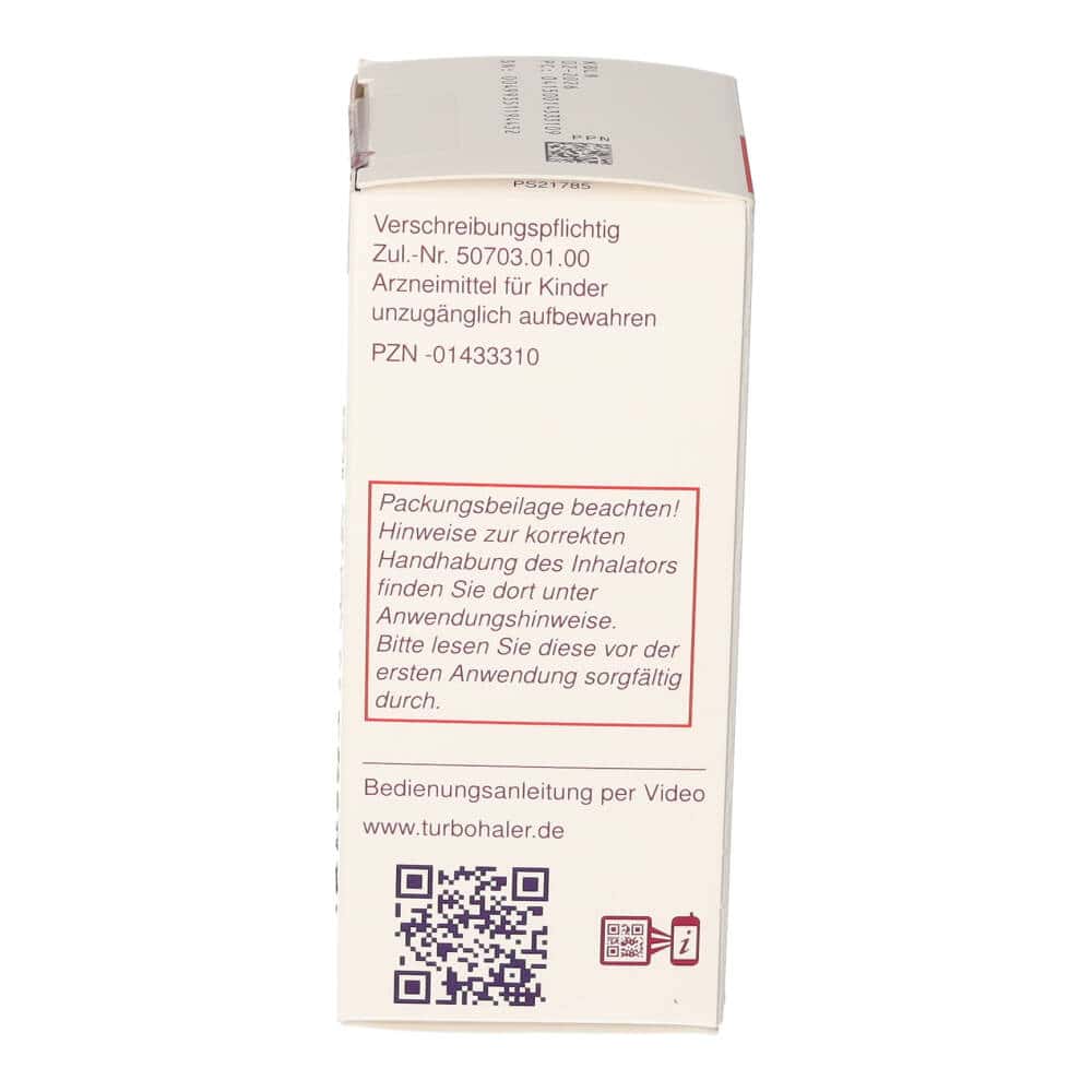 Symbicort Turbohaler 160/4,5 Mikrogramm/Dosis 1 St Inhalationspulver