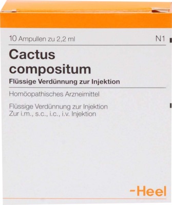 CACTUS COMPOSITUM Ampullen 10 St Ampullen | 10  Ampullen | 2.17 EUR / 1 Stück | 04047642004702