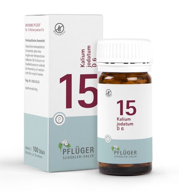 Schüßler-Salz Nr. 15 Kalium jodatum D6 100 St Tabletten