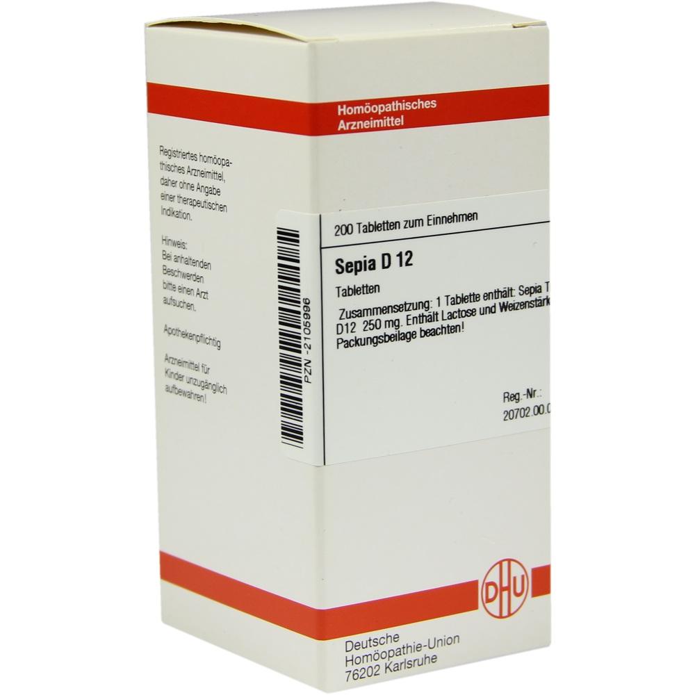 SEPIA D 12  200 St Tabletten