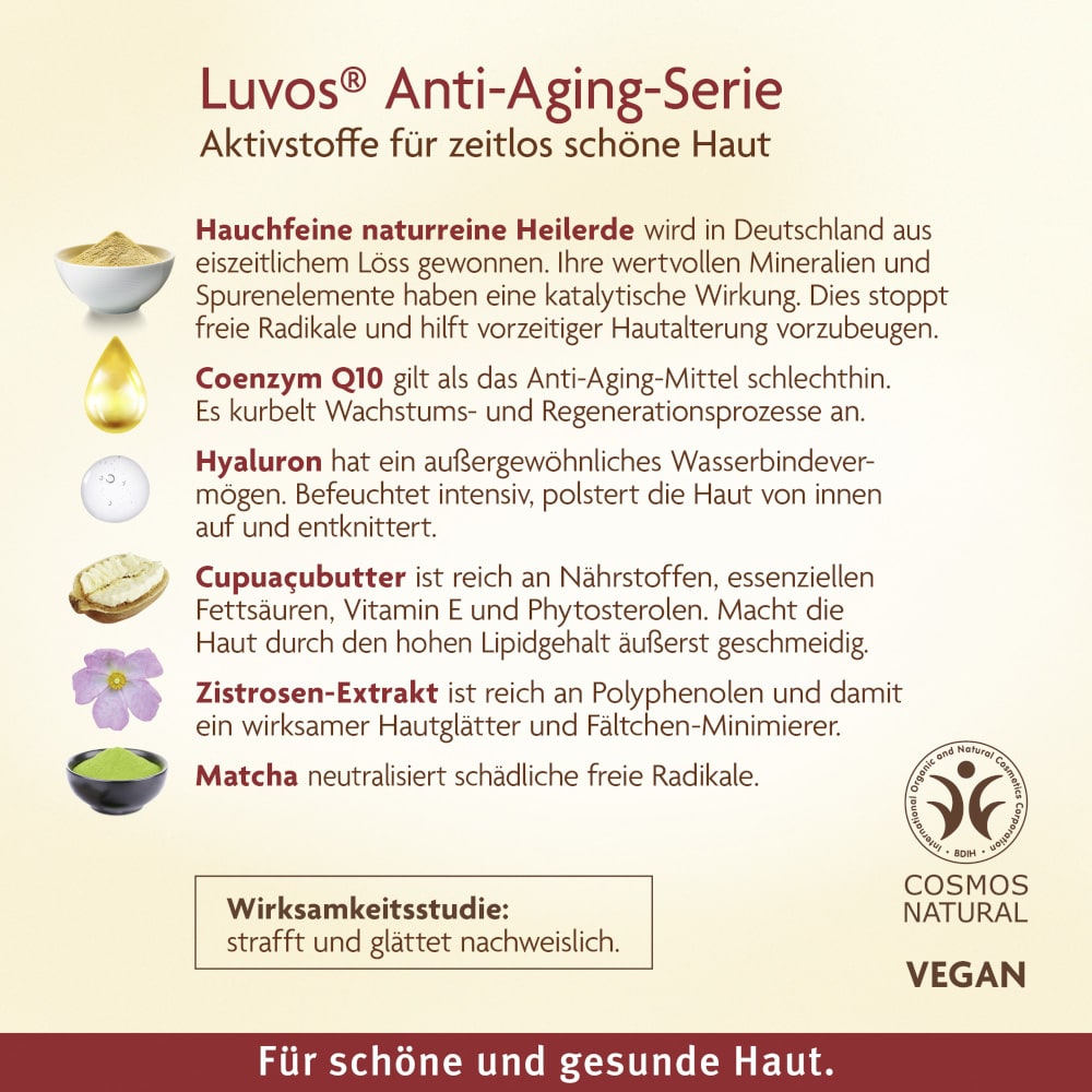 Luvos HEILERDE Anti-Age Augenserum 15 ml Augencreme Luvos HEILERDE Anti-Age Augenserum 15 ml Augencreme