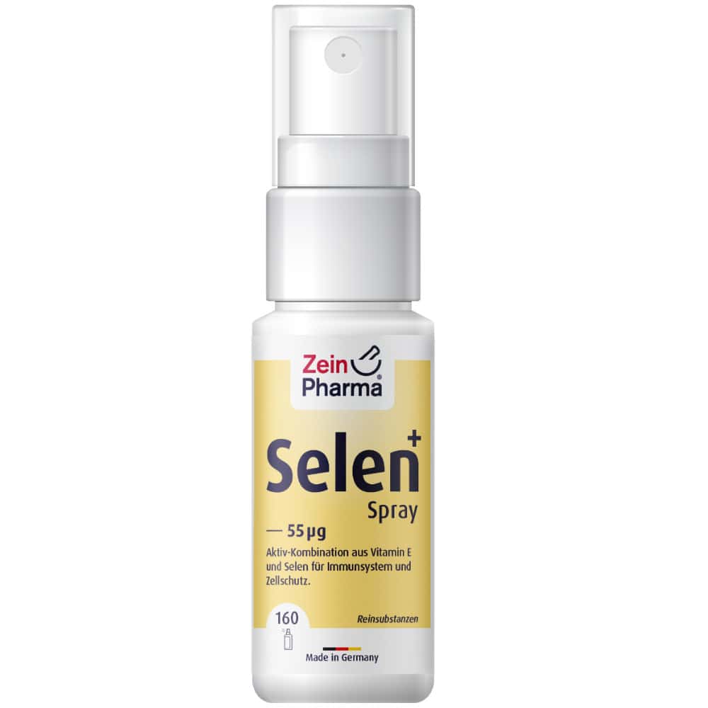 Zein Pharma Selen+ Spray Citrusfrüchte Geschmack 55µg 50 ml Spray