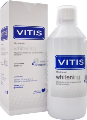 VITIS WHITENING Mundspülung 500 ml Mundwasser