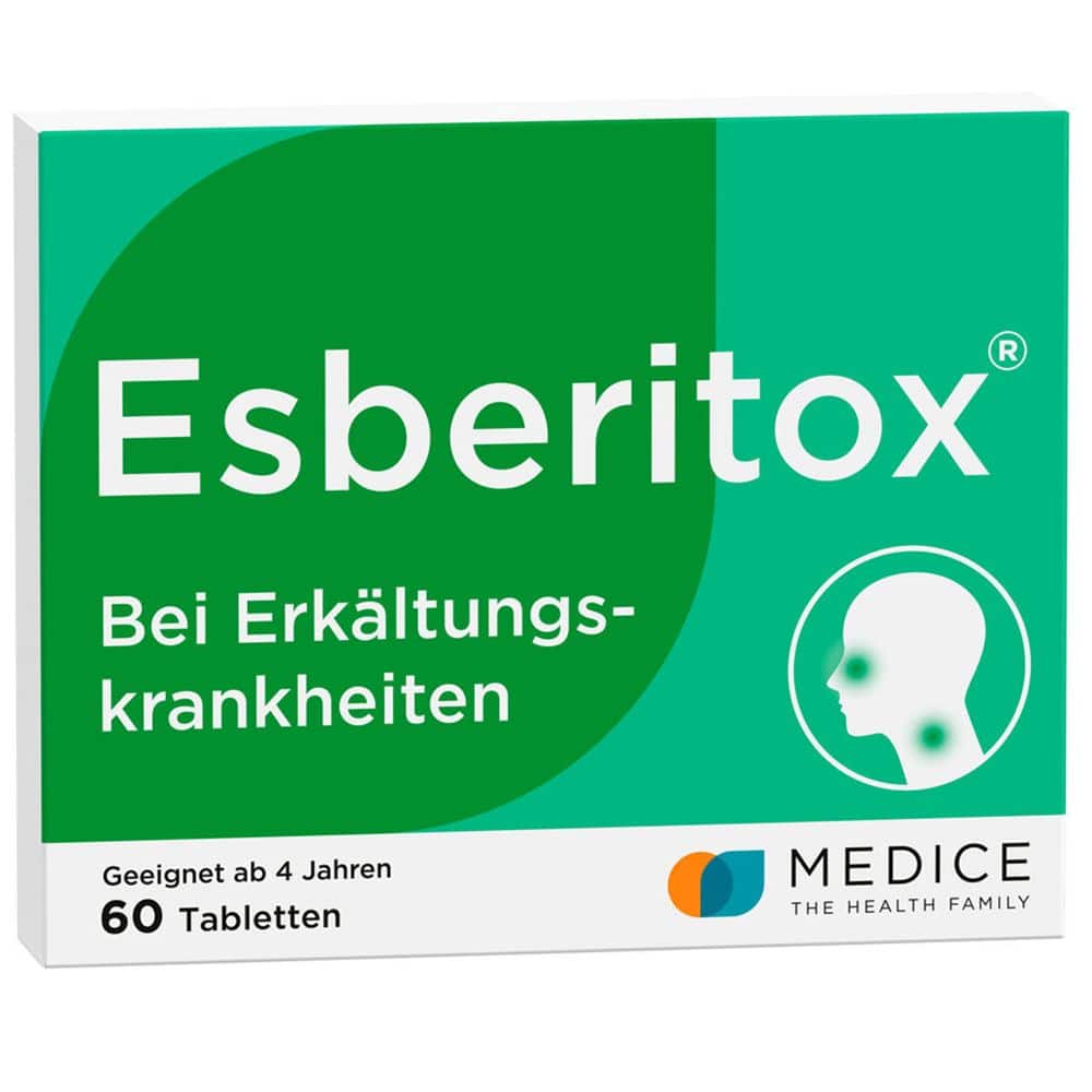 Esberitox Tabletten bei Erkältungskrankheiten  60 St Tabletten