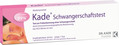 KADE Schwangerschaftstest 1 St Test