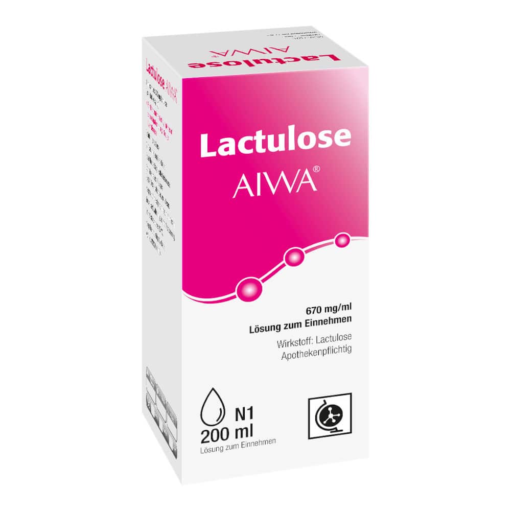 Lactulose AIWA 670mg/ml 200 ml Lösung zum Einnehmen