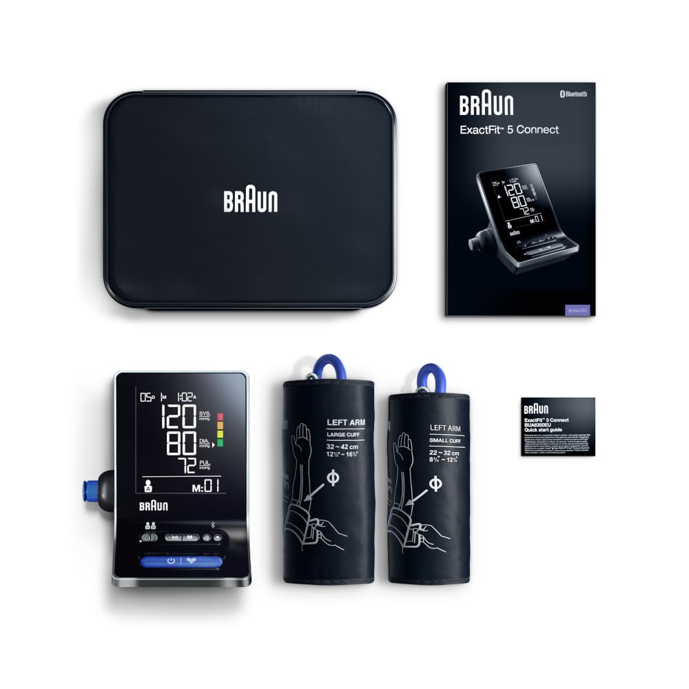 BRAUN ExactFit 5 Connect Oberarm-Blutdruckmessgerät 1 St