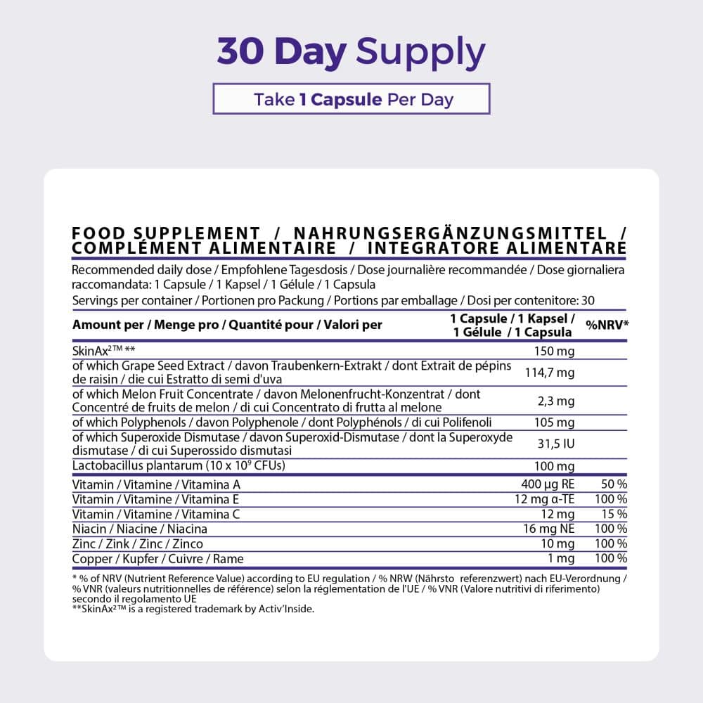 SKINNEUM NeumPure Skin Biotic Complex 30 St Kapseln