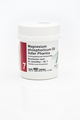 Magnesium phosphporicum D6 Adler Pharma Biochemie nach Dr. Schüßler Nr. 7 400 St Tabletten