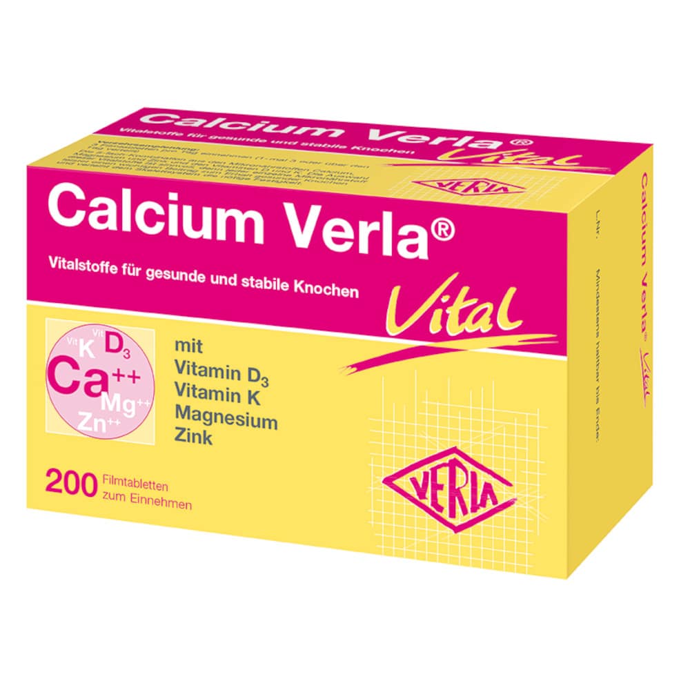 CALCIUM VERLA Vital 200 St Filmtabletten