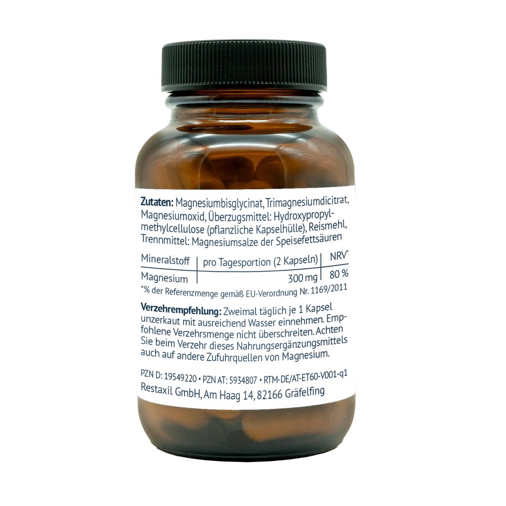 Restaxil Magnesium 60 St Kapseln