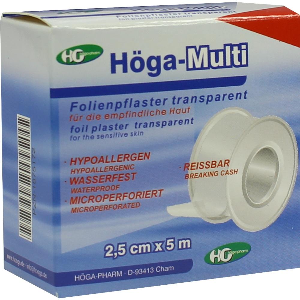 HÖGA MULTI Pflaster 2,5 cmx5 m 1 St Pflaster