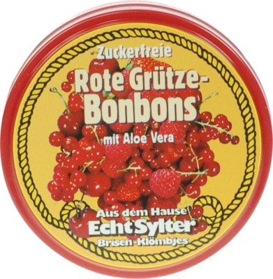 ECHT SYLTER Insel Klömbjes Rote Grütze Bonbons 70 g Bonbons