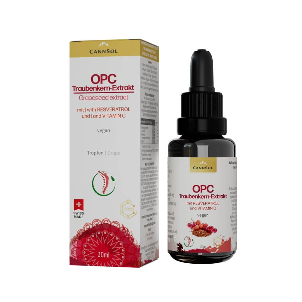 CannSol OPC Traubenkern-Extrakt 30 ml Tropfen zum Einnehmen