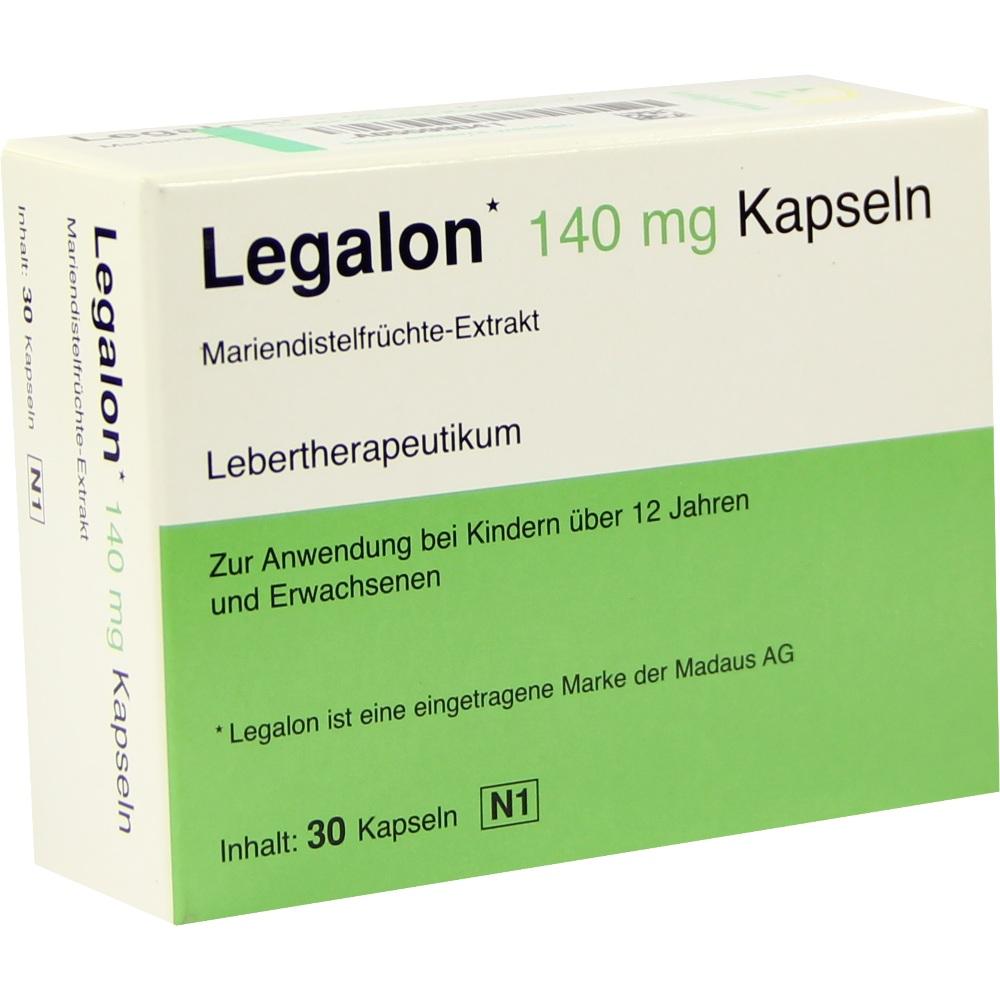Legalon 140mg 30 St Hartkapseln