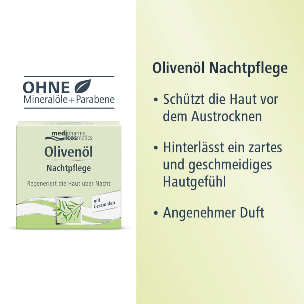 Olivenöl Nachtpflege  50 ml Creme