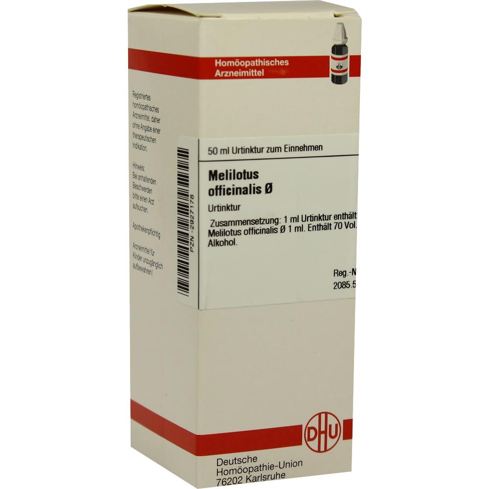 MELILOTUS OFFICINALIS Urtinktur 50 ml Dilution