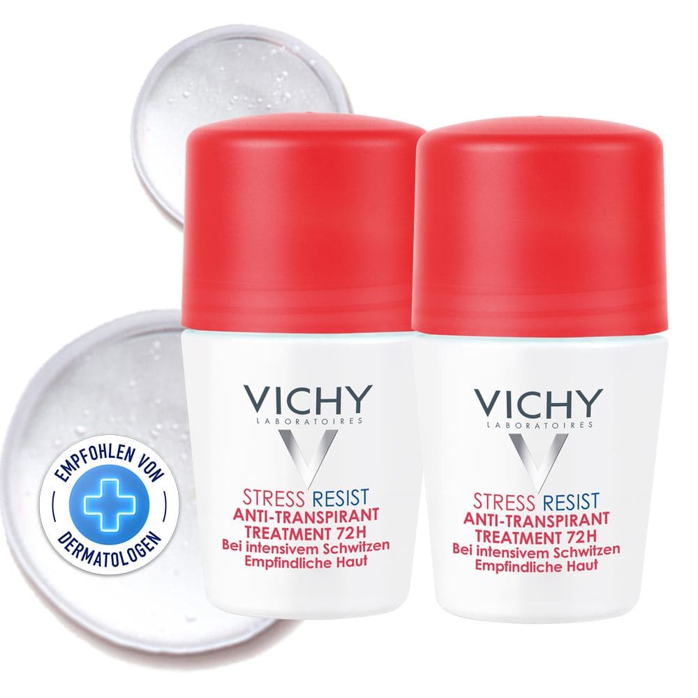 VICHY DEO Roll-on Stress Resist 72h 2X50 ml Creme