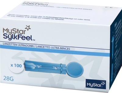 MYSTAR SylkFeel Lanzetten 28 G 100 St Lanzetten