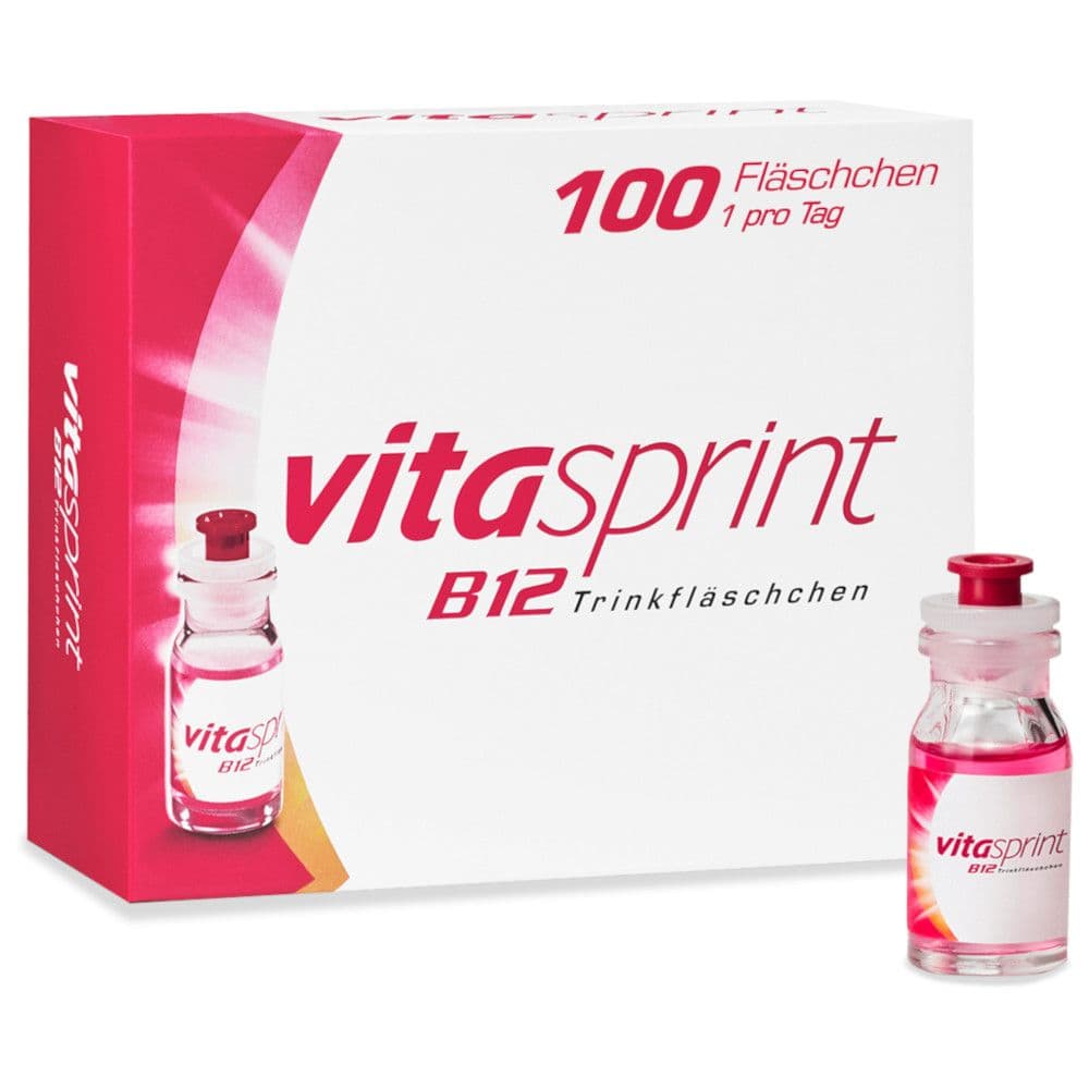 vitasprint B12 Trinkfläschchen 100 St Trinkampullen