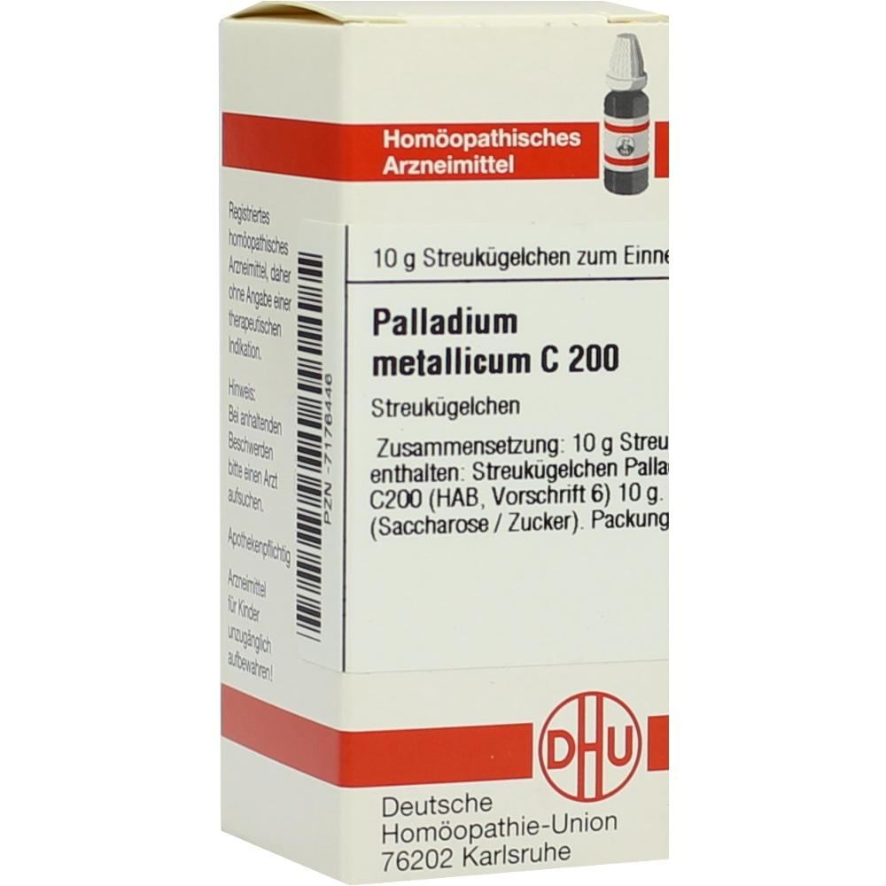 PALLADIUM METALLICUM C 200 Globuli 10 g Globuli
