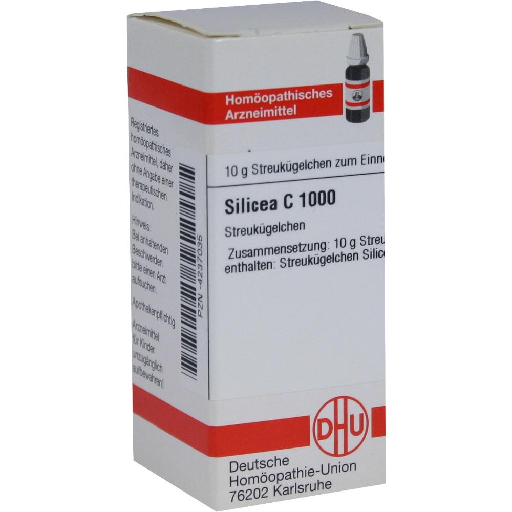 SILICEA C 1000 Globuli 10 g Globuli