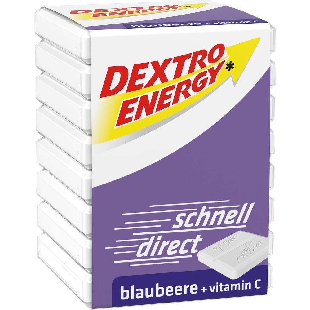 DEXTRO ENERGY Blaubeere + Vitamin C 1 St Würfel