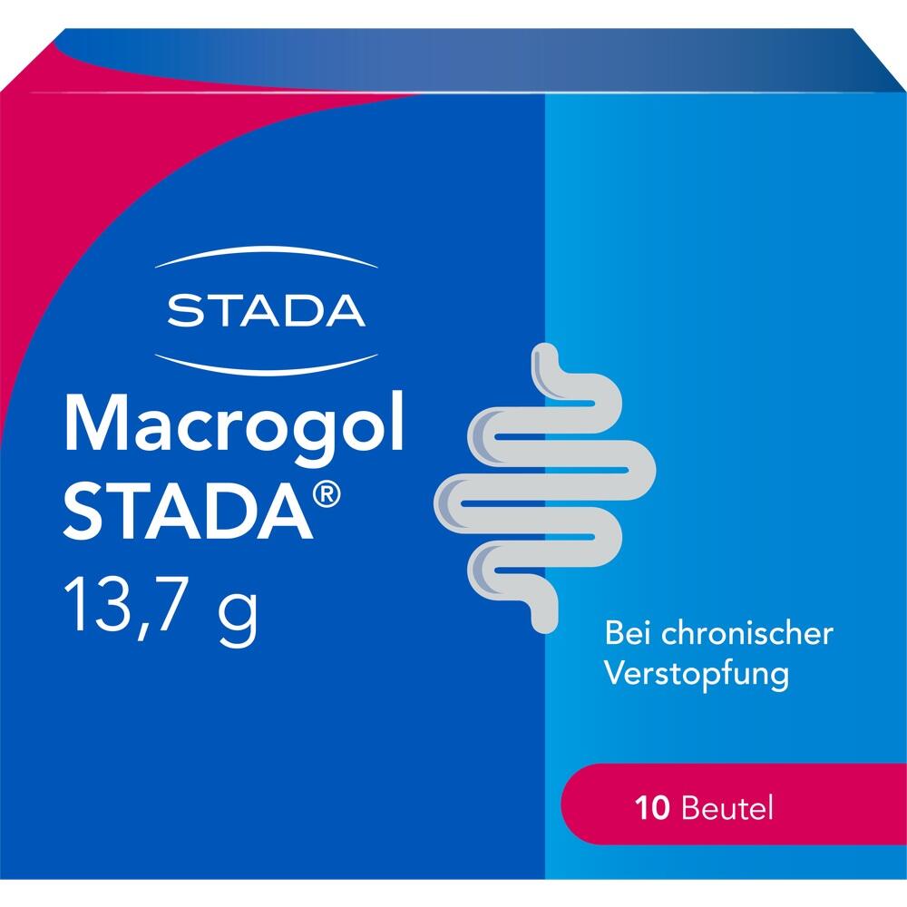 Macrogol STADA 13,7g 10 St Pulver zur Herstellung einer Lösung zum Einnehmen