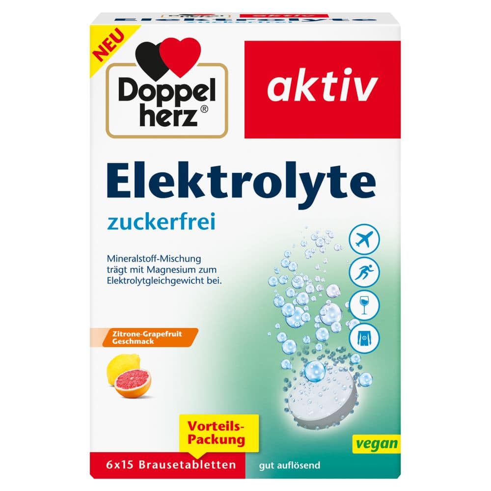 Doppelherz aktiv Elektrolyte zuckerfrei 6X15 St Brausetabletten