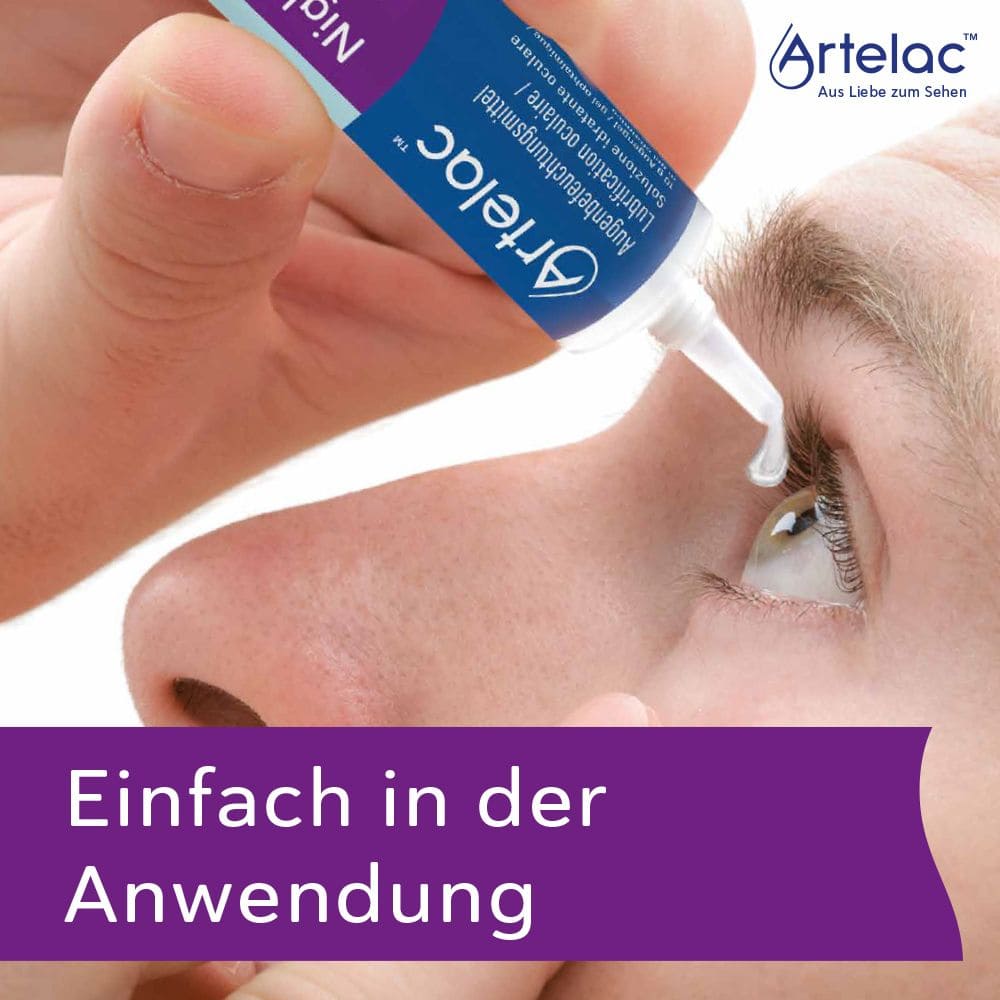 Artelac Nighttime Gel Augengel - Augenbefeuchtung zur Nacht 3X10 g Augengel
