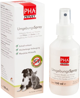 PHA UmgebungsSpray für Hunde und Katzen 150 ml Spray