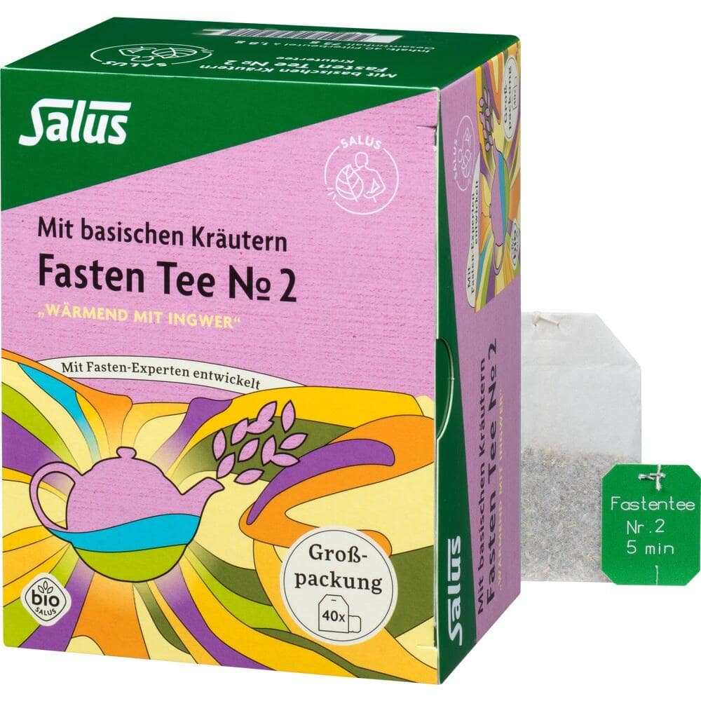Salus Fastentee Nr.2 wärmend Bio  40 St Filterbeutel