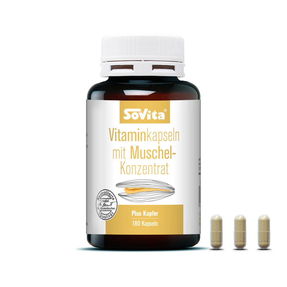 sovita Vitaminkapseln mit Muschelkonzentrat 180 St Kapseln