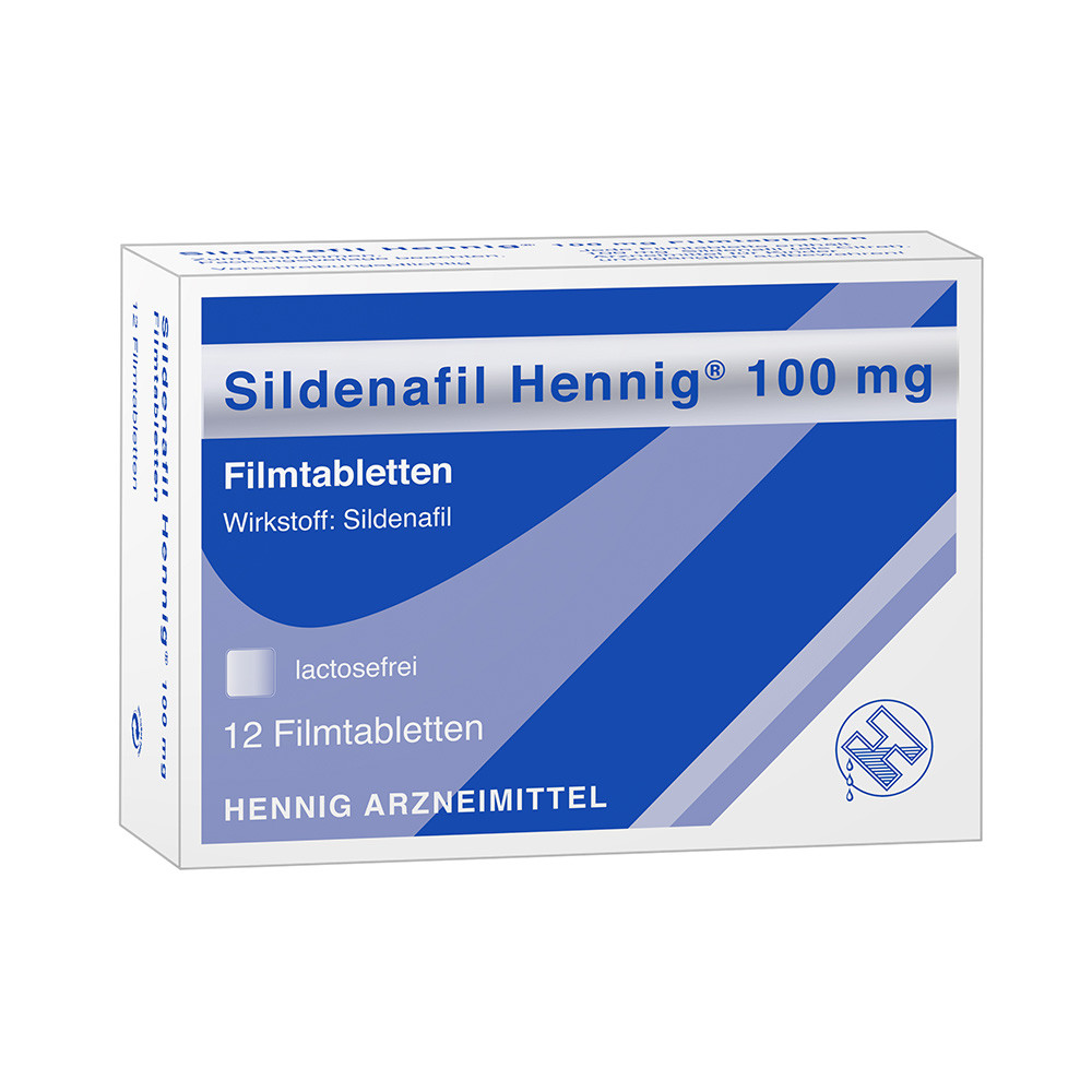 Sildenafil Hennig 100mg 12 St Filmtabletten