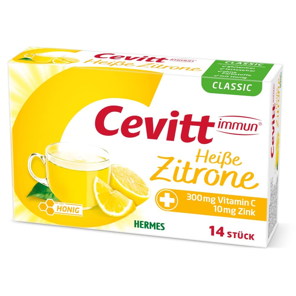 Cevitt immun Heiße Zitrone 14 St Granulat