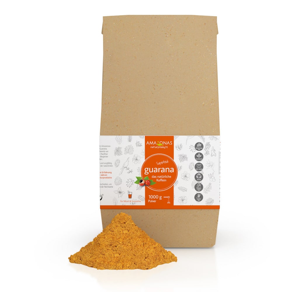 GUARANA PULVER 1000 g Pulver