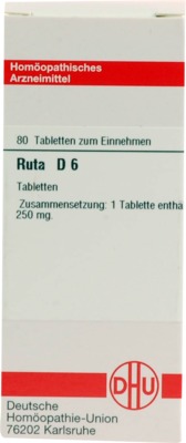 RUTA D 6 Tabletten 80 St Tabletten