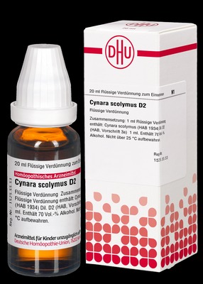 CYNARA SCOLYMUS D 2 Dilution 20 ml Dilution