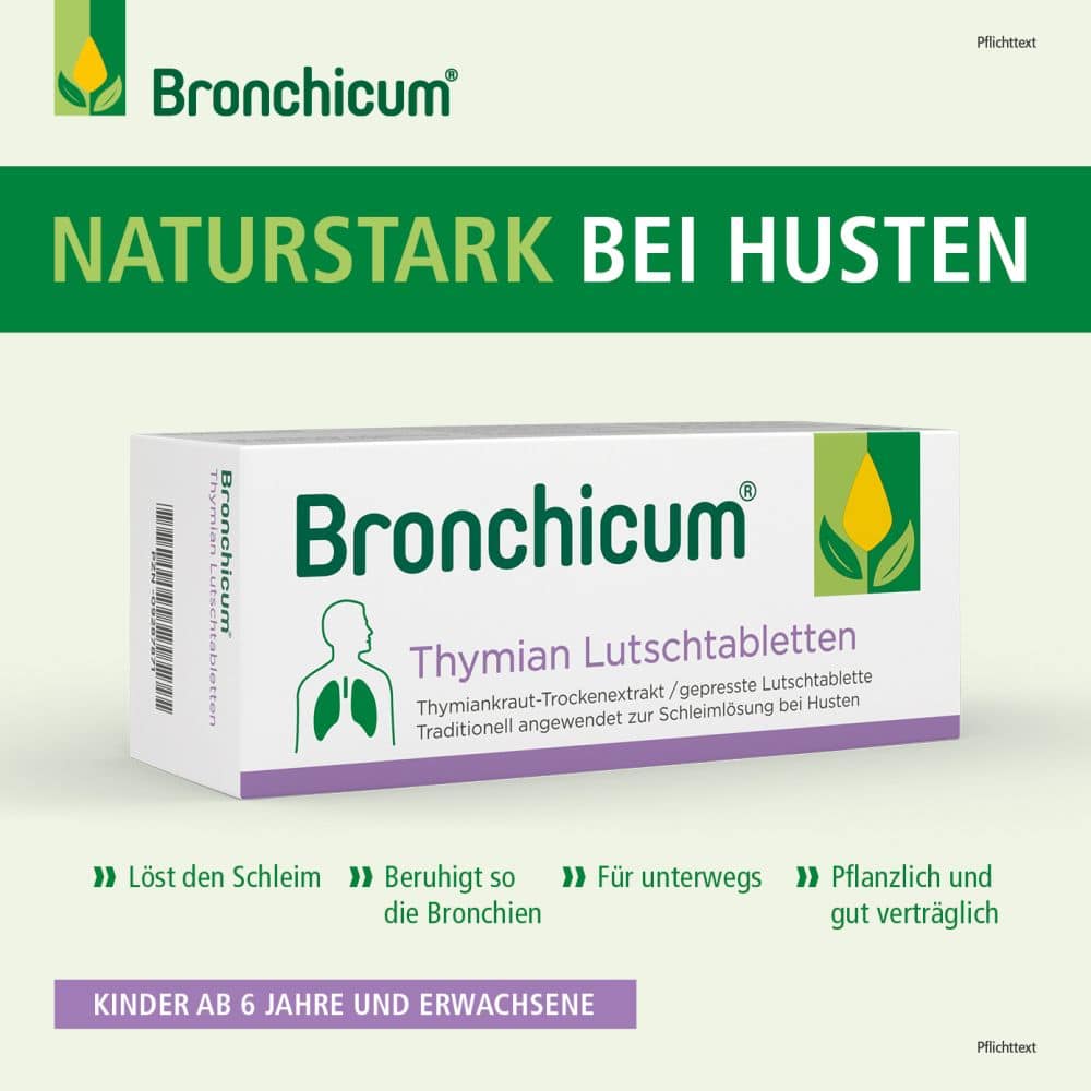 BRONCHICUM Thymian 50 St Lutschtabletten
