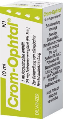 Crom Ophtal Augentropfen 10 ml Augentropfen
