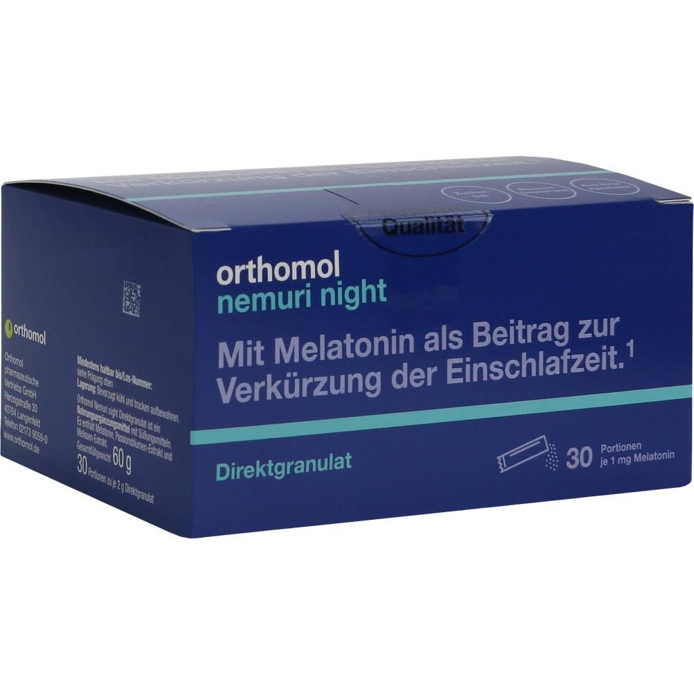 orthomol nemuri night 30 St Granulat
