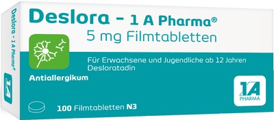 Deslora - 1 A Pharma 5 mg  100 St Filmtabletten