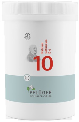 Schüßler-Salz Nr. 10 Natrium sulfuricum D6 4000 St Tabletten