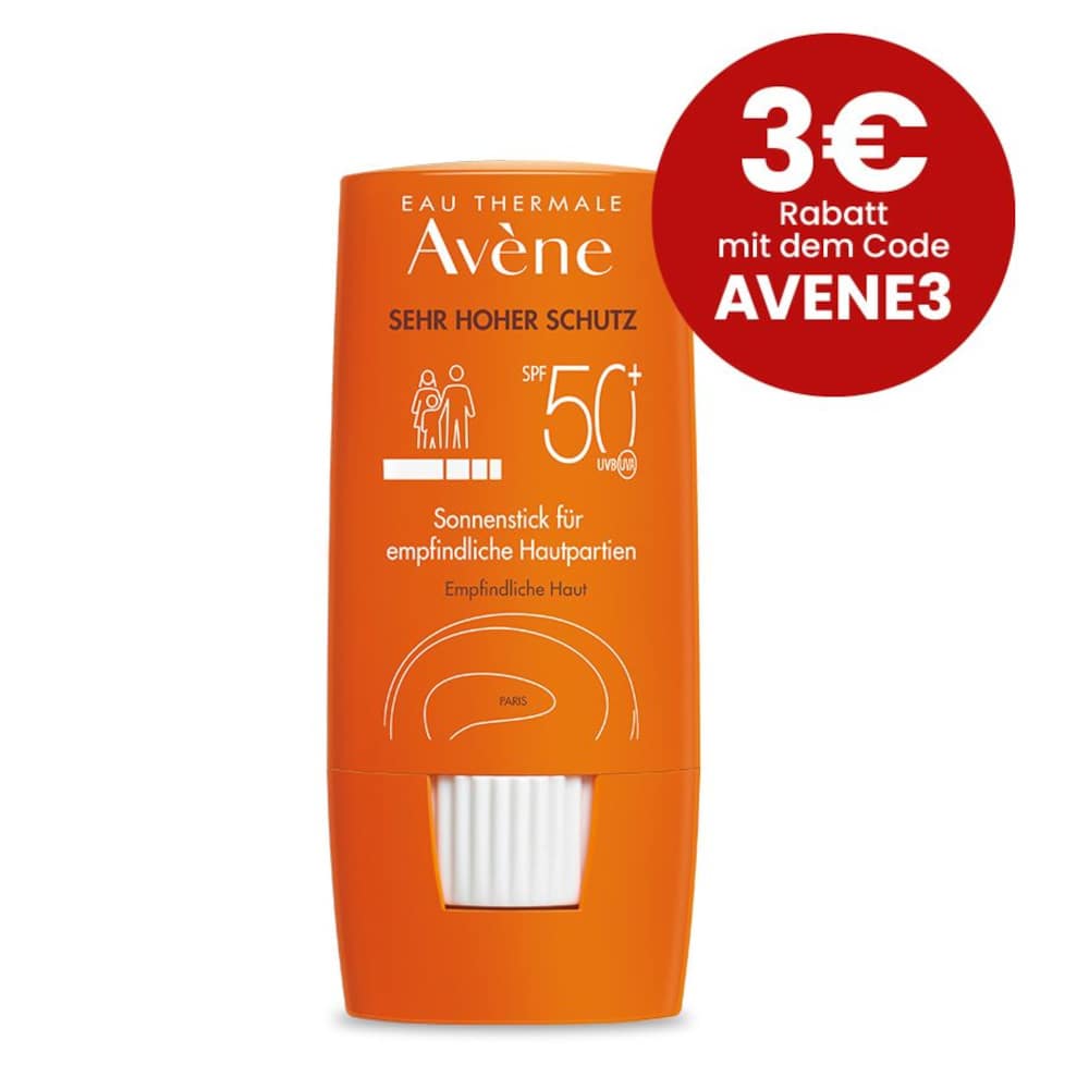Avène Sunsitive Sonnenstick SPF 50+ + 3 € sparen* 8 g Stifte