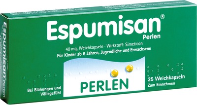 Espumisan Perlen 40mg 25 St Weichkapseln
