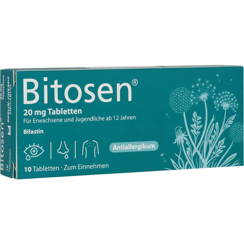Bitosen 20 mg Antiallergikum 10 St Tabletten
