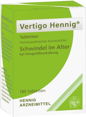 Vertigo Hennig 180 St Tabletten